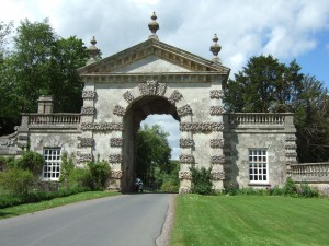 Fonthill Estate gateway near Fonthill Bishop