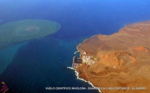 The eruption at El Hierro. Photo by INVOLCAN.