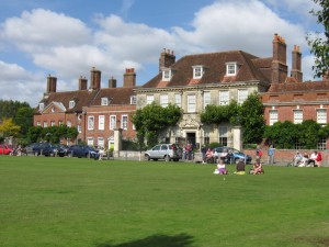 Mompesson House. I was sitting a little to the left of where this photo was taken from. Photo by Derek Voller.