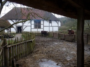 A house at the Weald and Downland Open Air Museum. 