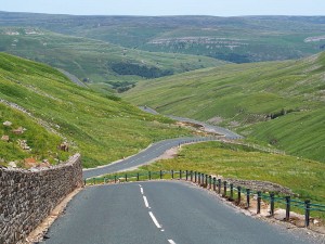 The wonderfully-named Buttertubs Pass, which the Tour will climb later on today.