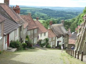 Gold Hill, Shaftesbury. 15 June 2014.