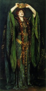 Ellen Terry as Lady Macbeth, by John Singer Sargent, 1889.