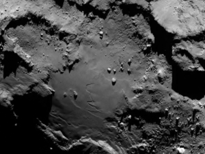 Surface of taken by Rosetta.