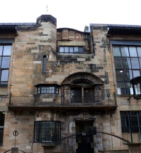 Glasgow School of Art, designed by Charles Rennie Mackintosh. Photo by Ad Meskens.
