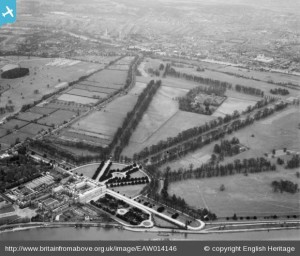 Hampton Court Palace, Hampton Court Park and environs, Hampton Court Park, 1948. 