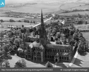 Salisbury Cathedral, 1933.