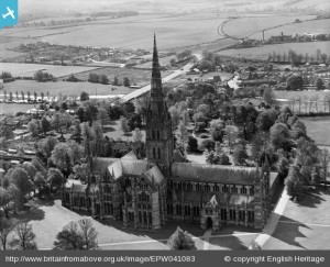 Salisbury Cathedral, 1933.