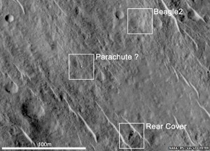 Beagle 2 on Mars.