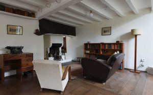 The living room at Stoneywell. photo by Joe Giddens/PA.