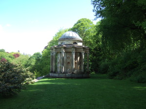 The Temple of Apollo. The lake is off to the left of shot.