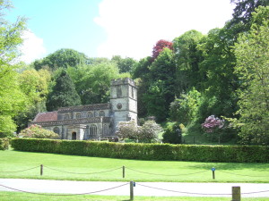 Stourton Church, viewed from the same spot as the previous photograph.