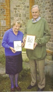 Jocelyne Stacey and Cecil Gould, 1993. Photograph by Jonathan Betts, reproduced in his fantastic 2006 book on Rupert Gould.