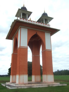 The Indian-style folly near the Larmer Tree Gardens.