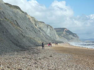 The well-named Golden cap on the right.