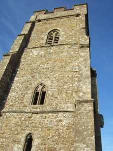 South-east face of the tower.