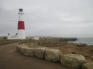 Portland Bill lighthouse.