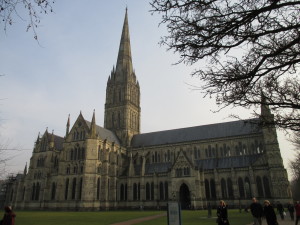 Salisbury Cathedral: the North Front.