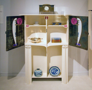 Cabinet designed by Charles Rennie Mackintosh, in the collections of the Royal Ontario Museum, Canada. Photo by Tony Hisgett.