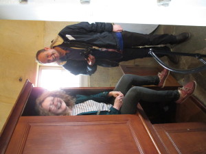 The beds were tiny - my 5'8" sister just fitted inside this one, but at least you could close the doors for some privacy!