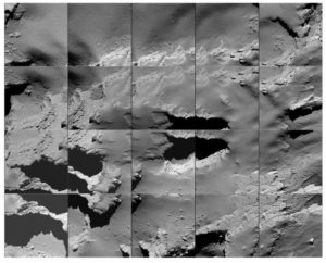 Modern art, or Rosetta scans?